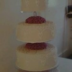 4 emeletes esküvői torta 2