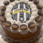 Juventus címeres gesztenye torta