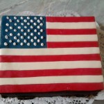 USA zászló torta